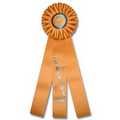 16" Stock Rosettes/Trophy Cup On Medallion - HONOR ROLL AWARD